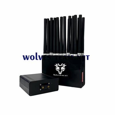 22 Bänder zellulärer drahtloser Störsender Signal Handy-Störsender G/M CDMA 3G 4G 5G WiFi2.4g/5.8g GPSL1 315/433/868MHz