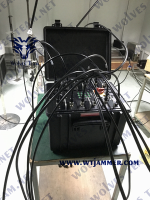 Explosionssicheres Fernsteuerungsventilatorsystem IED-Bomben-Störsender 20-1000MHz G/M 3G 4G 5G WiFi5.8g UHFvhf GPS Lojack