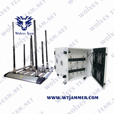 Multi- Störsender-Maschinen-Monitor-Software-Funktion des Band-Fahrzeug-Bomben-Signal-Störsender-20-3600MHz 1000 Meter