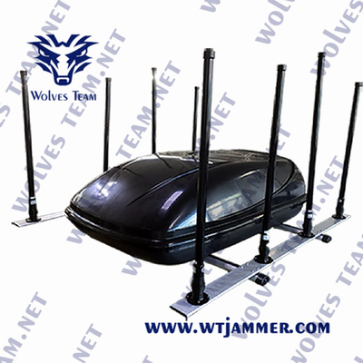 Multi- Störsender-Maschinen-Monitor-Software-Funktion des Band-Fahrzeug-Bomben-Signal-Störsender-20-3600MHz 1000 Meter