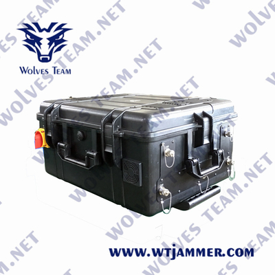 Signal-Block Wifi/Bluetooth Walky-Tonfilm VHF zelluläres NMT tragbares drahtloses leistungsfähiger UHFvhf-Signal Störsender