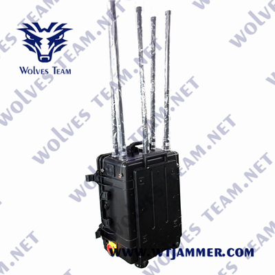 Signal-Block Wifi/Bluetooth Walky-Tonfilm VHF zelluläres NMT tragbares drahtloses leistungsfähiger UHFvhf-Signal Störsender