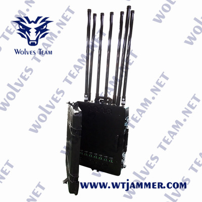 Starker Handy-Signal-Störsender GPSL1-L5 G/M WiFi UHFvhf-Blocker-High-Teche Gummiantennen