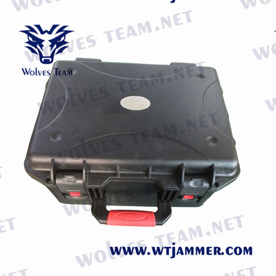 Der hohen Leistung tragbarer WIFI-GPS Signal-Störsender-Extrarucksack-Batterie VHF-Handy-5G