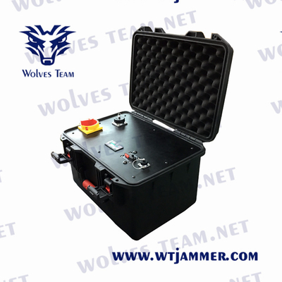 Der hohen Leistung tragbarer WIFI-GPS Signal-Störsender-Extrarucksack-Batterie VHF-Handy-5G
