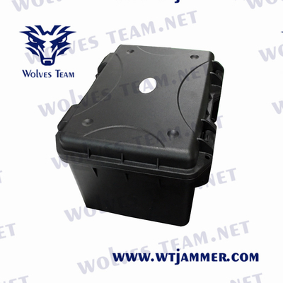 Der hohen Leistung tragbarer WIFI-GPS Signal-Störsender-Extrarucksack-Batterie VHF-Handy-5G