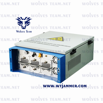 DCS-Zellsignal-Verwürfelungsvorrichtungs-3G 4G 5G Aluminiumlegierungs-Wohnung DER G-/Mcdma PCS Signal-des Störsender-300W