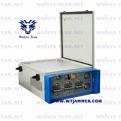 DCS-Zellsignal-Verwürfelungsvorrichtungs-3G 4G 5G Aluminiumlegierungs-Wohnung DER G-/Mcdma PCS Signal-des Störsender-300W