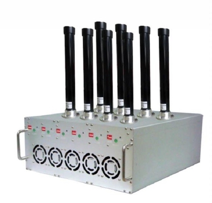 240W 8 versieht Innen-Signal-Störsender-Extralithium-Polymer-Batterie 2G 3G 4G 5G WIFI mit einem Band