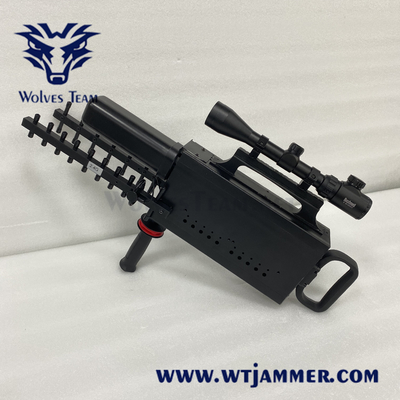 Brummen-Störsender-Handgewehr 35w 2500m WIFI formen GPS-Signal-Blocker