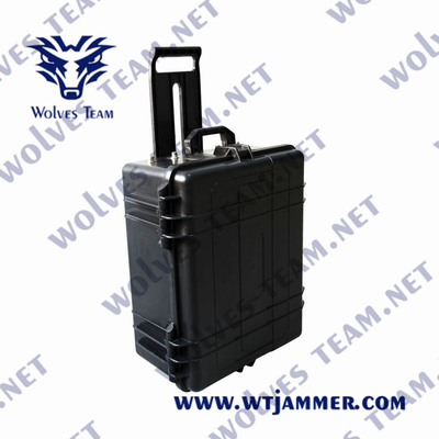 Wartproof IP65 tragbare Gewehr-Art Brummen-Signal-Störsender des Signal-Blocker-OME