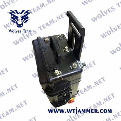 Wartproof IP65 tragbare Gewehr-Art Brummen-Signal-Störsender des Signal-Blocker-OME
