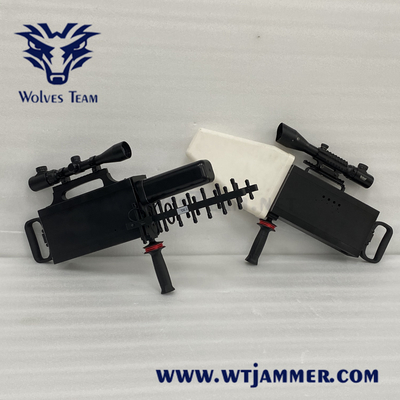 80W Handheld UAV Frequenz Störgerät 1500m-2000 Meter eingebaut in Antenne