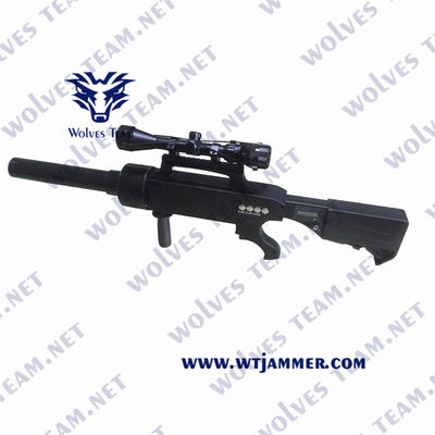 kaufen Portable Anti-Drone-Störgerät Geschütz Form WIFI2.4G/5.8G GPS UAV Signal Störgerät 2500 Meter online manufacture