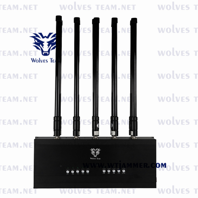 100 Meter Desktop-Handy-Signalstörgerät Für GSM PCS DCS CDMA 3G 4G 5G Signal