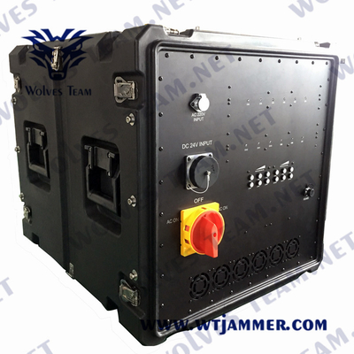 Hochleistungs-Handysignale 3G 4G WiFi UHF VHF Blocker Fahrzeug-Bomben-Jammer