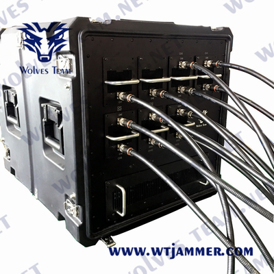 Hochleistungs-Handysignale 3G 4G WiFi UHF VHF Blocker Fahrzeug-Bomben-Jammer