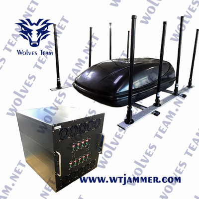 Wasserdicht IP65 Fahrzeug Dds Programmierbar 20-6000 MHz VIP Schutz Störsystem Wireless Signal Jammer