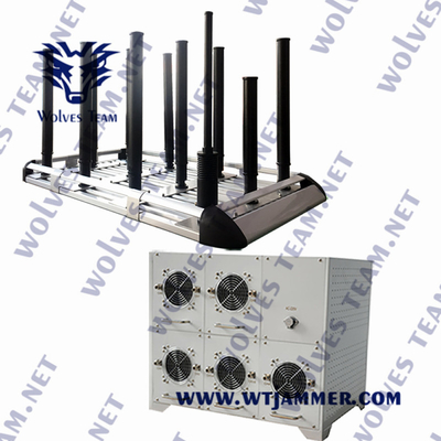 Wasserdicht IP65 Fahrzeug Dds Programmierbar 20-6000 MHz VIP Schutz Störsystem Wireless Signal Jammer