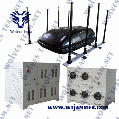 6 Bands Hochleistungs-WLAN1.2g WiFi2.4G WiFi5.8 GSM900 Fahrzeug-Drohnen-Störgerät