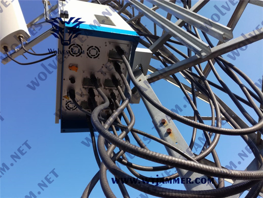 2500 Meter VIP Schutz Verteidigung RF GPS WIFI5.8G Signal Drohne Störgerät
