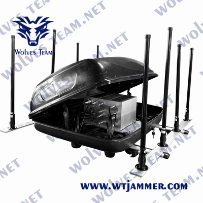 WT926706 6 Bands Fahrzeug Drohne-Jammer Anti-UAV-Auto-Jammer RF433MHz-Jammer