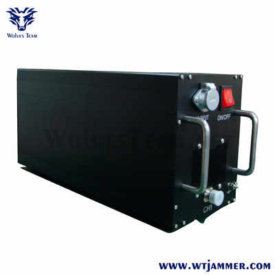Leistungsstarker 30W 88-108MHz FM-Jammer Anpassung 20-100MHz 50-80MHz