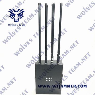 8 Bands Rucksack WiFi5.8g GPSL1 GSM 433MHz Waffentyp Drohnenstörgerät