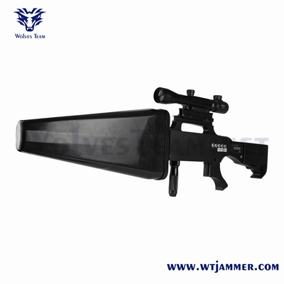 1000m Portable UAV Jammer GSM WiFi 2.4G WiFi 5.8g GPS Signal Drohne Jammer