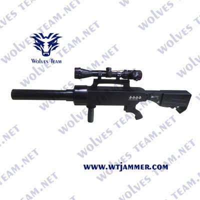 1000m Portable UAV Jammer 3 Bands Handheld GSM WiFi 2.4G WiFi 5.8g GPS Signal Drohne Jammer