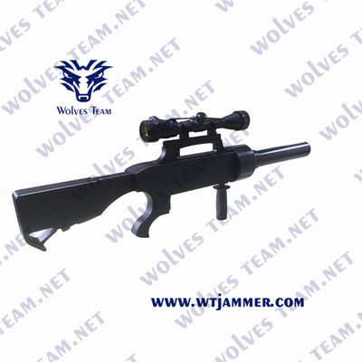 kaufen 1000m Portable UAV Jammer 3 Bands Handheld GSM WiFi 2.4G WiFi 5.8g GPS Signal Drohne Jammer online manufacture