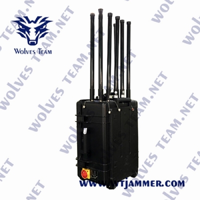 Hochleistungsmilitärische IED-Bombe DDS Programmierbarer 20-500MHz-Signalstörer
