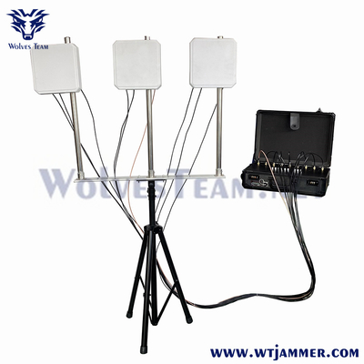 40W 8 Band Tragbare Handtasche WiFi2.4g WiFi5.8G 2G 3G 4G CELL PONE JAMMER -WT808TA5-8