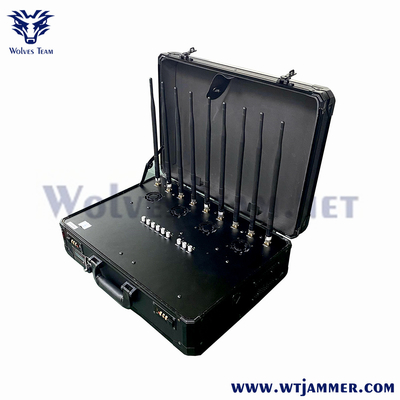 40W 8 Band Tragbare Handtasche WiFi2.4g WiFi5.8G 2G 3G 4G CELL PONE JAMMER -WT808TA5-8