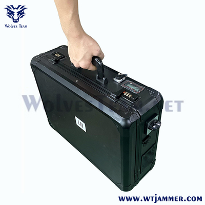 40W 8 Band Tragbare Handtasche WiFi2.4g WiFi5.8G 2G 3G 4G CELL PONE JAMMER -WT808TA5-8