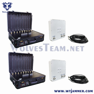 8 Band tragbare Handtasche WiFi2.4g WiFi5.8G 2G 3G 4G Cell Pone Jammer