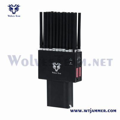 Großhandel 22 Bands 2G 3G 4G 5G Störgerät Handheld GPS Lojack WiFi GPS RF 315/433/868MHz Störgerät