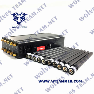 kaufen Portable 16 Antenne HF-Signal Störgerät Mobiltelefon Mobiltelefon 2G 3G 4G 5G WIFI GPS-Blocker 20 Meter online manufacture