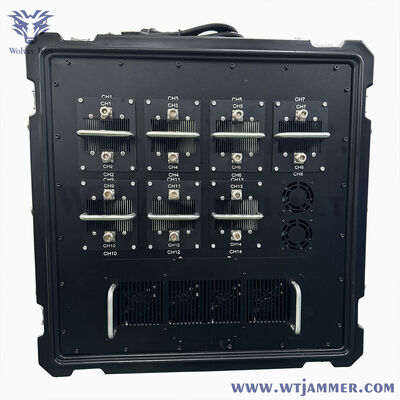 kaufen Störradius Bis zu 500 Meter IED-Bombenstörgerät Aluminiumlegierung Frequenzbereich 20-6000MHz Schutz vor Explosionsgefahren auf dem Feld online manufacture