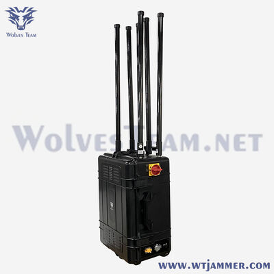 kaufen Portable Outdoor Military DDS Programmierbares technisches Signal 20-7500MHz Störgerät 1000 Meter Online-Herstellung