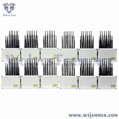kaufen Hochleistungs-4-Band-Desktop-Signalstörer Antenne Handy-WLAN-GPS-Blocker für Büro online manufacture