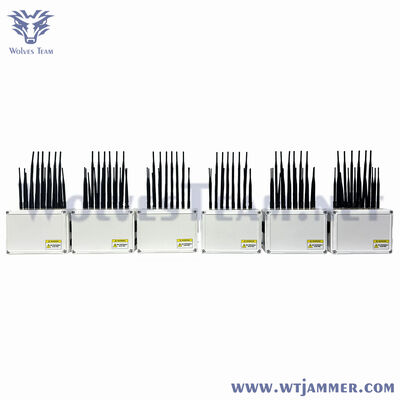 kaufen 10-Kanal Desktop RF-Signalstörer 2W Vollfrequenz-Funkblocker Online-Herstellung