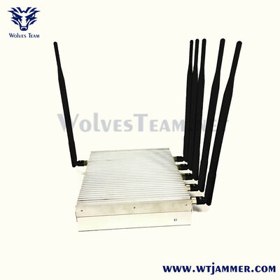 kaufen 6 Antennen Hochleistungs-Desktop-Signalstörgerät mit Vollband 2G/3G/4G/5G WiFi GPS-Blocker Online-Herstellung
