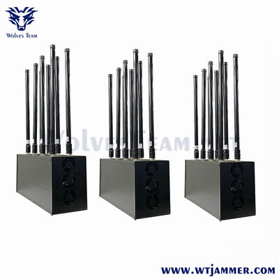 kaufen 16 Port Desk RF Jammer zerstört 2G 3G 4G 5G CDMA Dcs Phs WiFi Online-Herstellung