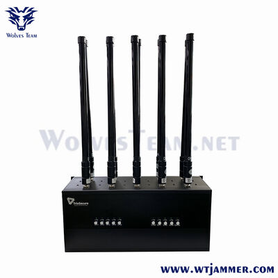 kaufen 10 Band Desktop Signal Jammer Blöcke GPS L1 L2 WLAN 2G-5G Online-Herstellung