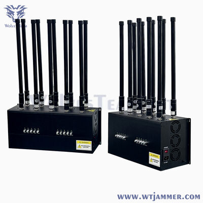 kaufen 10-BAND-DESKTOP-SIGNALBLOCKER ZERSTÖRT GPS WIFI 5G 4G 3G 2G Online-Herstellung