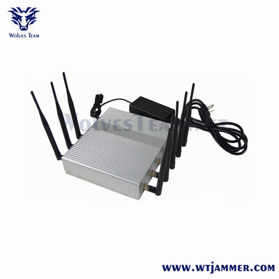 kaufen Schwarzer Stil 8 Antennen Hochleistungs-Desktop-Wand-Mount-Signal-Jammer Online-Herstellung
