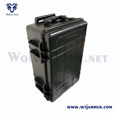 kaufen Portable Signal Jammer für 2G/3G/4G/5G, GPS, WiFi und UAV-Gegengeschalt Online-Herstellung
