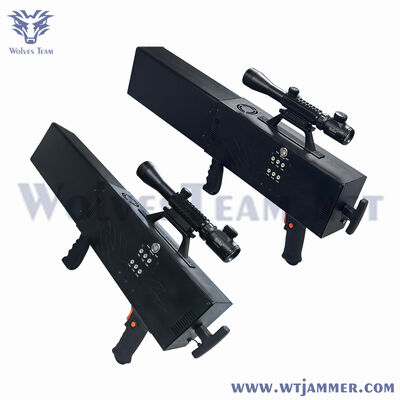 kaufen Taktische Sci-Fi-6-Band-Anti-Drohnen-Störsenderpistole – All-in-One-Hochleistungs-UAV-Killer Online-Herstellung