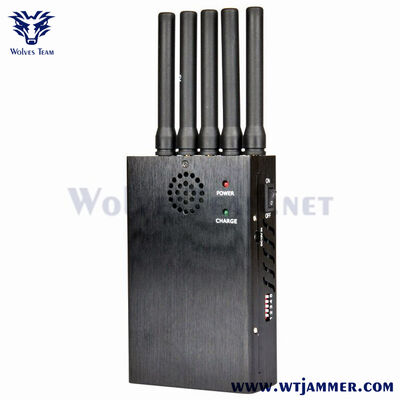 kaufen 5-Kanal-Portable GPS/2G/3G/4G/WiFi-Signalsperrer Online-Herstellung